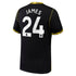 Reece James Chelsea Nike 2026/27 Away Stadium Replica Jersey - Black