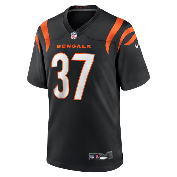 P.J. Jules Cincinnati Bengals Nike Game Player Jersey - Black
