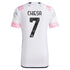 Federico Chiesa Juventus adidas 2023/24 Away  Jersey - White