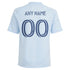 Adidas Sporting Kansas City Youth 2025 One KC Replica Custom Jersey Light Blue