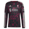 Liverpool adidas 2026/27 Third Replica Custom Long Sleeve Jersey - Black