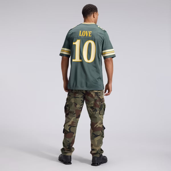 Jordan Love Green Bay Packers Nike 2026 Rivalries Collection Game Jersey - Green