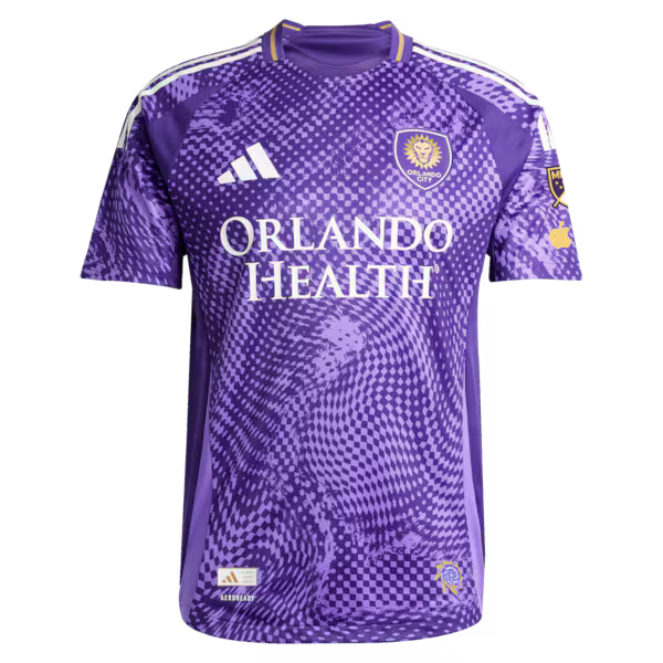 Daryl Dike Orlando City SC adidas 2025 Perfect Storm Primary On-Field Authentic Jersey - Purple