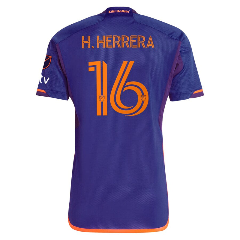 Héctor Herrera Houston Dynamo FC adidas 2024 Still Holdin' Authentic Player Jersey – Purple