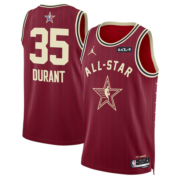 Kevin Durant Jordan Brand Unisex 2024 NBA All-Star Game Swingman Jersey - Crimson