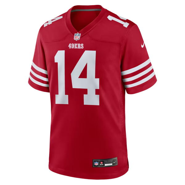 Kurtis Rourke San Francisco 49ers Nike Team Game Jersey - Scarlet