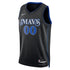 Dallas Mavericks Nike Unisex 2023/24 Custom Swingman Jersey - Black - City Edition