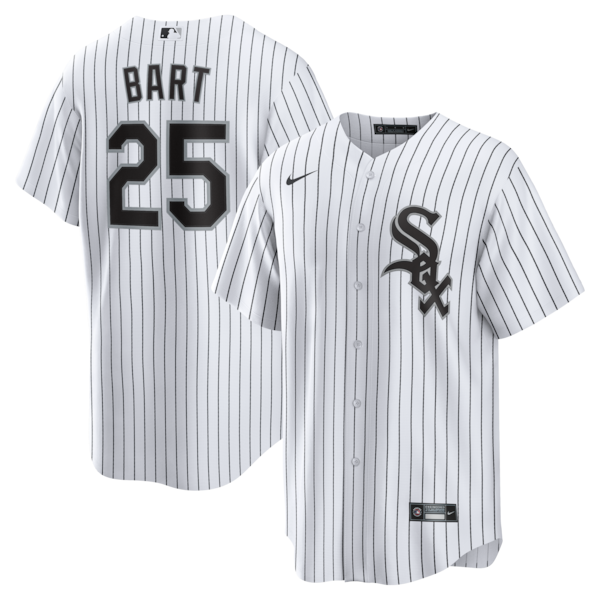 Joey Bart Chicago White Sox Nike Home Replica Jersey - White