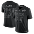 Josh Allen Buffalo Bills Nike 2026 Salute to Service Stitched Limited Jersey - Black