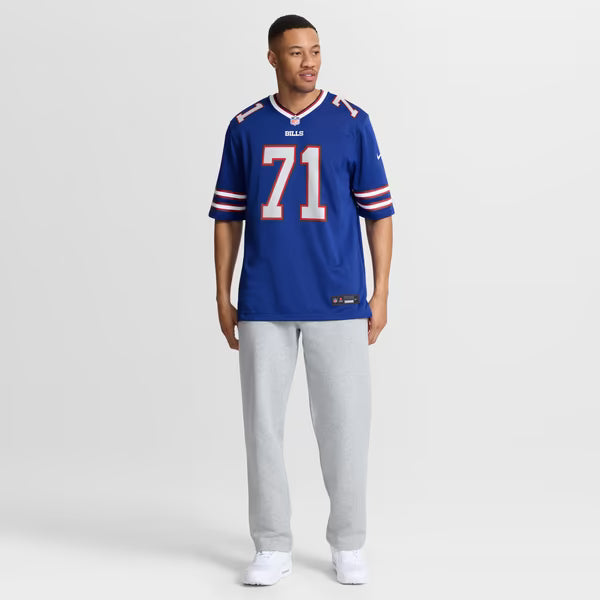Jedrick Wills Jr. Buffalo Bills Nike Team Game Jersey - Royal