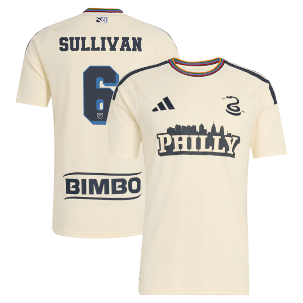Cavan Sullivan Philadelphia Union adidas 2026 Archive Replica Jersey - Tan