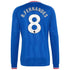 Bruno Fernandes Manchester United adidas 2026/27 Away Replica Long Sleeve Jersey - Royal