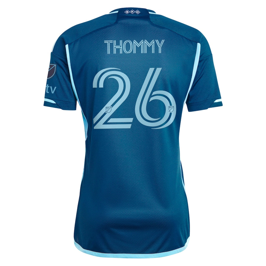 Erik Thommy Sporting Kansas City adidas 2024 Diamonds Our Forever Authentic Player Jersey – Navy - Jersey Teams World