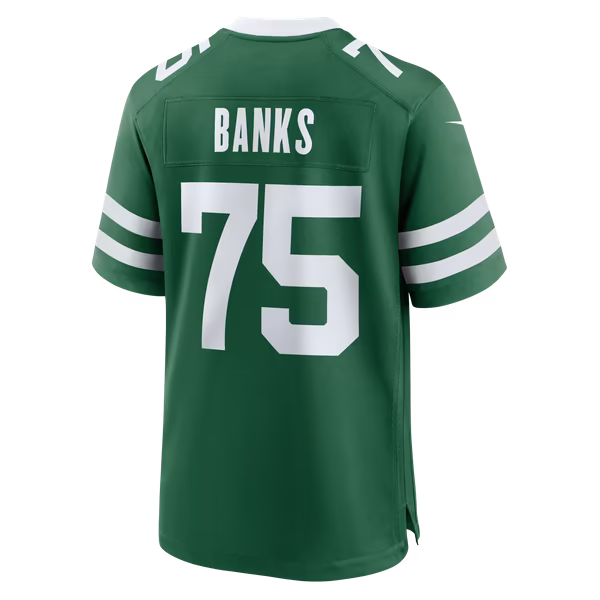 Brant Banks New York Jets Nike Team Game Jersey - Legacy Green