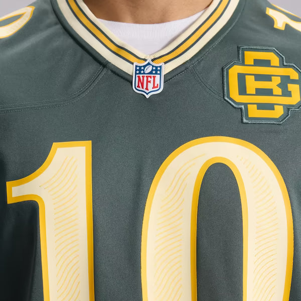 Jordan Love Green Bay Packers Nike 2026 Rivalries Collection Game Jersey - Green