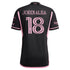 Jordi Alba Ramos Inter Miami CF adidas 2023 La Noche Authentic Player Jersey - Black