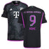 Harry Kane Bayern Munich adidas 2023/24 Away Player Jersey - Black
