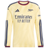 Bukayo Saka Arsenal adidas 2026/27 Third Replica Long Sleeve Jersey - Yellow