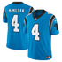 Tetairoa McMillan Carolina Panthers Nike Alternate Vapor F.U.S.E. Stitched Limited Jersey - Blue