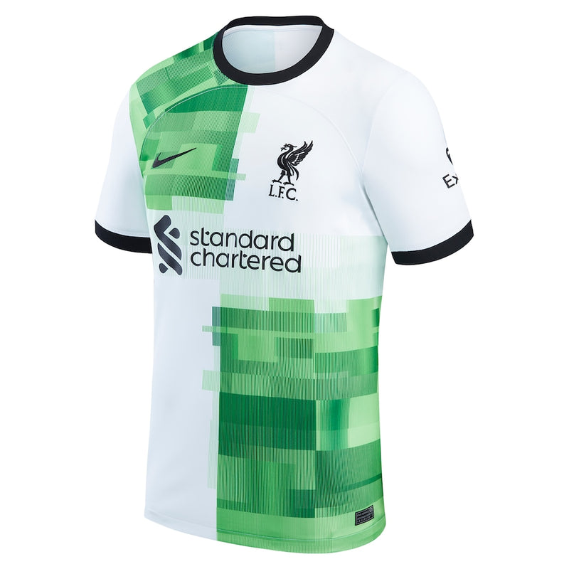 Liverpool Nike 2023/24 Away Custom Jersey - White