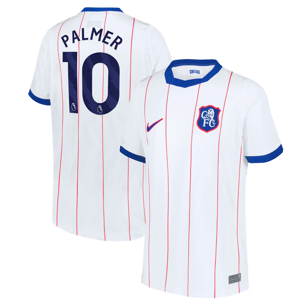 Cole Palmer Chelsea Nike Youth 2026/27 Third Stadium Replica Jersey - White