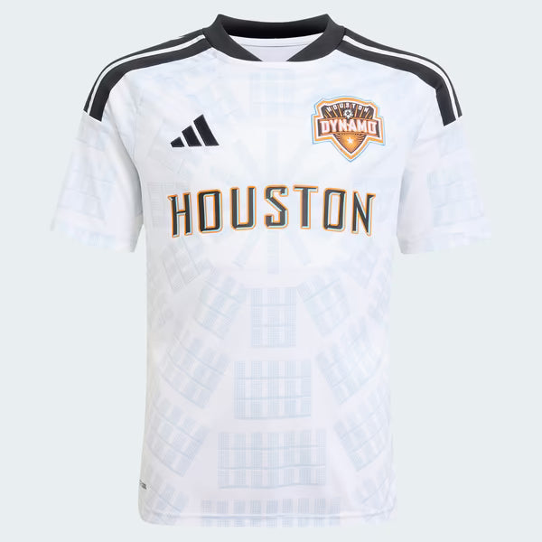 Houston Dynamo FC adidas Youth 2026 Archive Replica Jersey - White