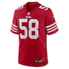 Jarrett Patterson San Francisco 49ers Nike Team Game Jersey - Scarlet