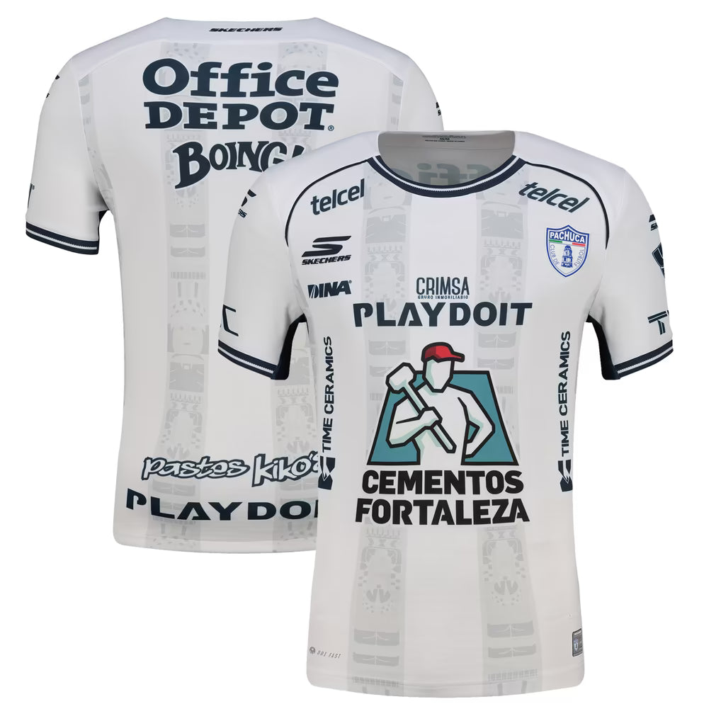 C.F. Pachuca 2026/27 Away Authentic Jersey - White