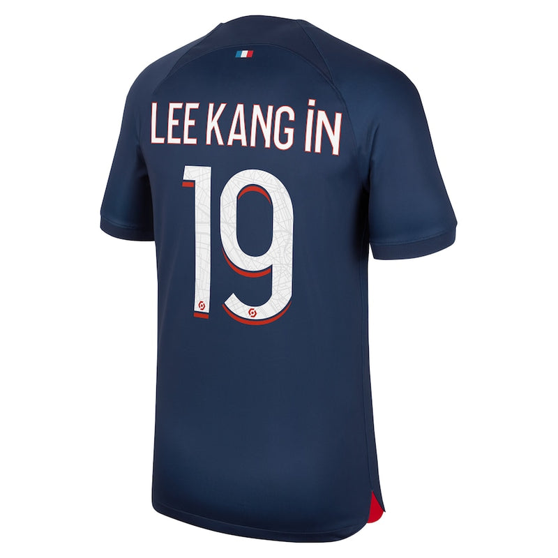 Lee Kang In Paris Saint-Germain Nike 2023/24 Home Player Jersey - Navy