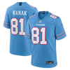 Jaren Kanak Tennessee Titans Nike Team Game Jersey - Light Blue