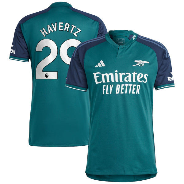 Kai Havertz Arsenal adidas 2023/24 Third Player Jersey - Green
