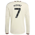 Mason Mount Manchester United adidas 2026/27 Third Replica Long Sleeve Jersey - Cream
