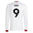 Alexander Isak Liverpool adidas 2026/27 Away Replica Long Sleeve Jersey - White