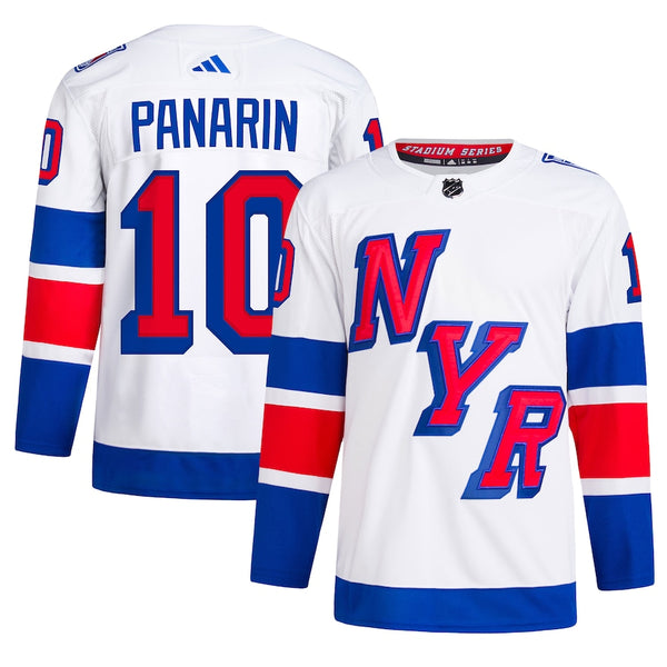 Artemi Panarin New York Rangers adidas 2024 NHL Stadium Series Primegreen Authentic Player Jersey – White