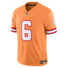 Baker Mayfield Tampa Bay Buccaneers Nike Alternate Vapor F.U.S.E. Stitched Limited Jersey - Creamsicle