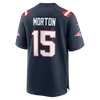 Behren Morton New England Patriots Nike Team Game Jersey - Navy