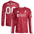 Adidas Liverpool 2026/27 Home Replica Custom Long Sleeve Jersey Red