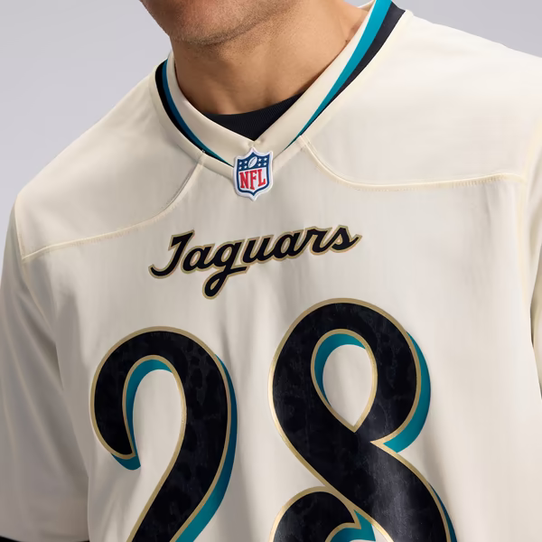 Fred Taylor Jacksonville Jaguars Nike 2026 Rivalries Collection Game Jersey - Natural