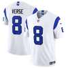 Jared Verse Los Angeles Rams Nike Alternate Fearsome White Vapor F.U.S.E. Stitched Limited Jersey - White