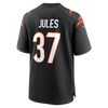 P.J. Jules Cincinnati Bengals Nike Game Player Jersey - Black