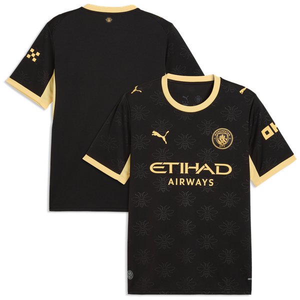Manchester City Puma 2026/27 Away Replica Jersey - Black