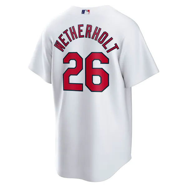 JJ Wetherholt St. Louis Cardinals Nike Home Replica Player Jersey - White