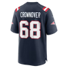 Dametrious Crownover New England Patriots Nike Team Game Jersey - Navy