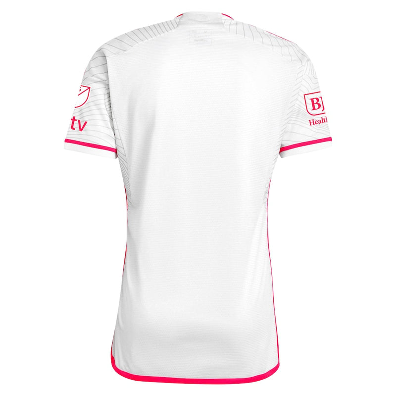 St. Louis City SC adidas 2024 The Confluence Kit Authentic Jersey - White
