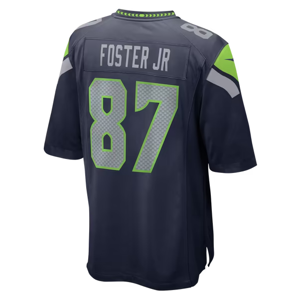 Montorie Foster Jr Seattle Seahawks Nike Game Player Jersey - Navy