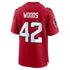 Josh Woods Atlanta Falcons Nike Team Game Jersey - Red