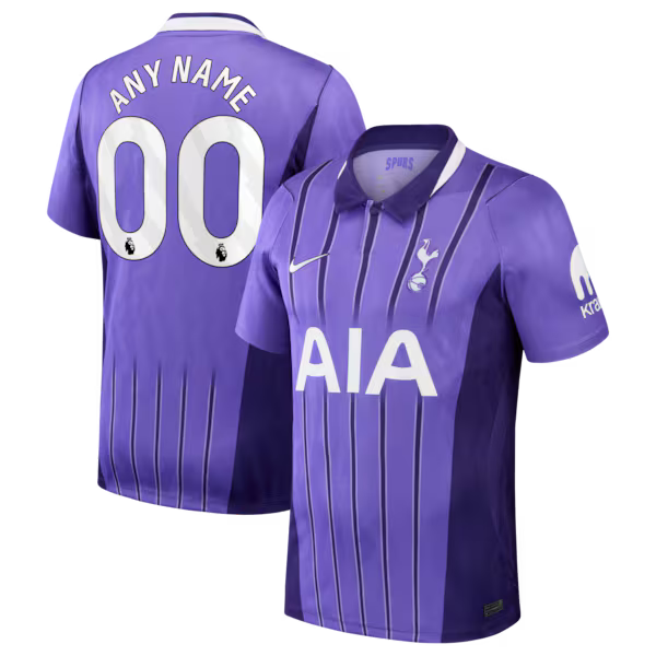 Tottenham Hotspur Nike 2026/27 Third Stadium Replica Custom Jersey - Purple