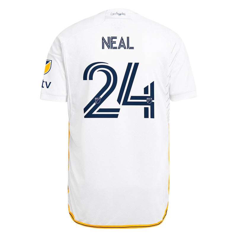 Jalen Neal LA Galaxy adidas 2024 Angeleno Kit Authentic Player Jersey - White