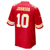 Emmett Johnson Kansas City Chiefs Nike Team Game Jersey - Red