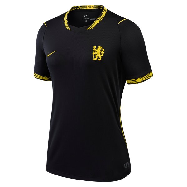 Chelsea Nike Women's 2026/27 Away Stadium Replica Custom Jersey - Black